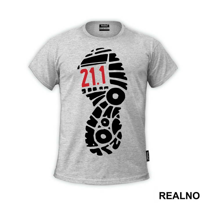 21,1 And A Shoe Print - Trčanje - Running