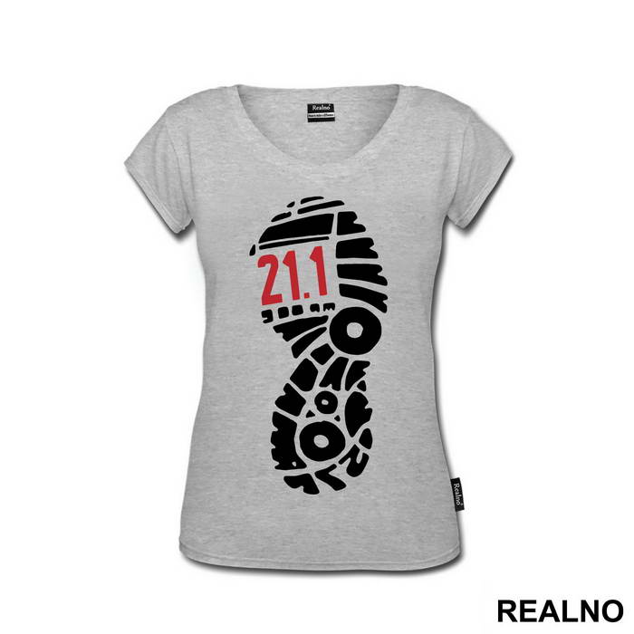 21,1 And A Shoe Print - Trčanje - Running