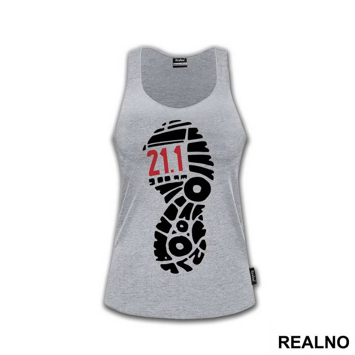 21,1 And A Shoe Print - Trčanje - Running