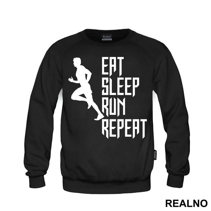 Eat, Sleep, Run, Repeat With Man - Trčanje - Running