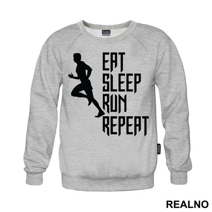 Eat, Sleep, Run, Repeat With Man - Trčanje - Running