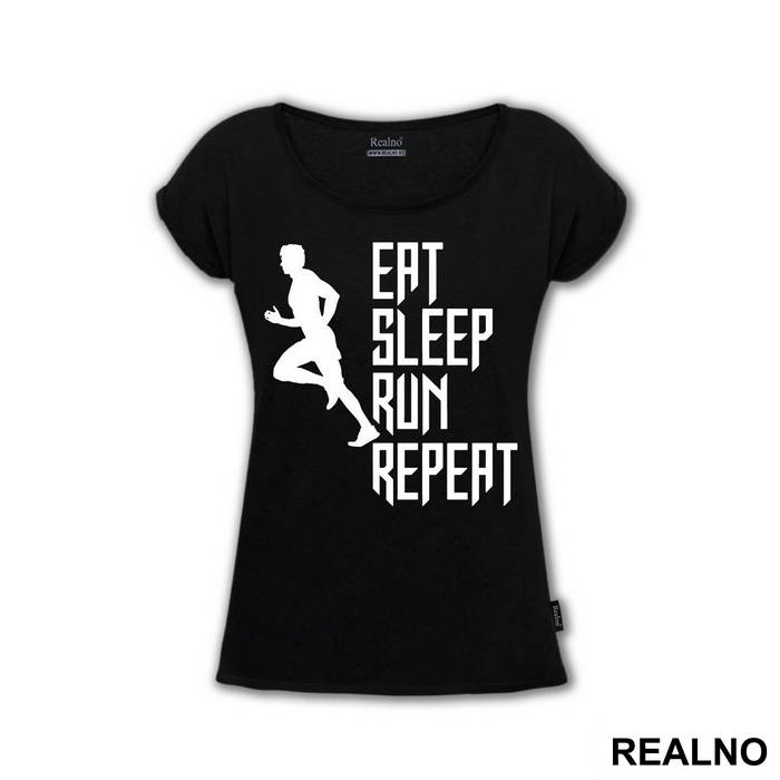 Eat, Sleep, Run, Repeat With Man - Trčanje - Running