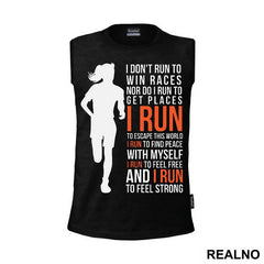 I Run To Feel Strong - Trčanje - Running
