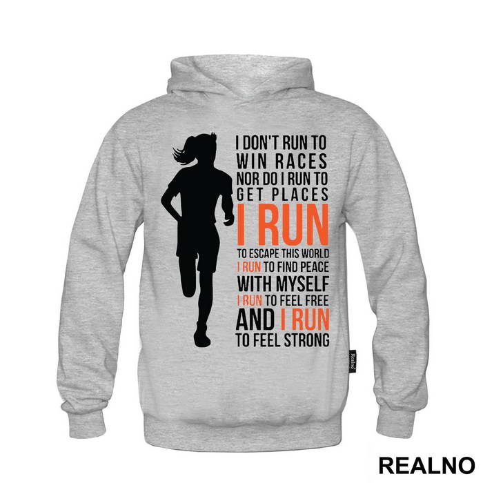 I Run To Feel Strong - Trčanje - Running