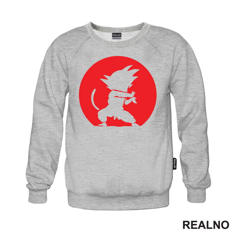 Casting Kamehameha - Shadow - Red Moon - Goku - Dragon Ball
