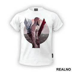 Bloody Logo And Ragnar - Vikings