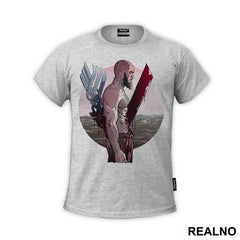 Bloody Logo And Ragnar - Vikings
