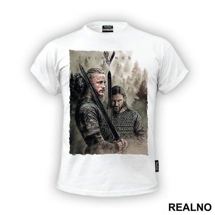 Ragnar, Rollo And Crow - Vikings