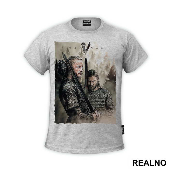 Ragnar, Rollo And Crow - Vikings