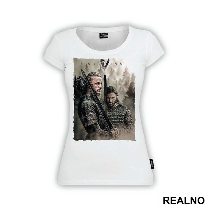 Ragnar, Rollo And Crow - Vikings