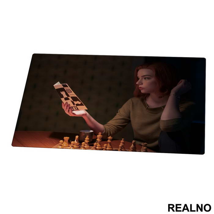 Planning Next Move - Queen's Gambit - Podmetač za sto