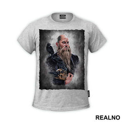 Ragnar, Skull and Crows - Drawing - Vikings
