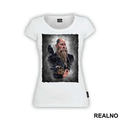 Ragnar, Skull and Crows - Drawing - Vikings