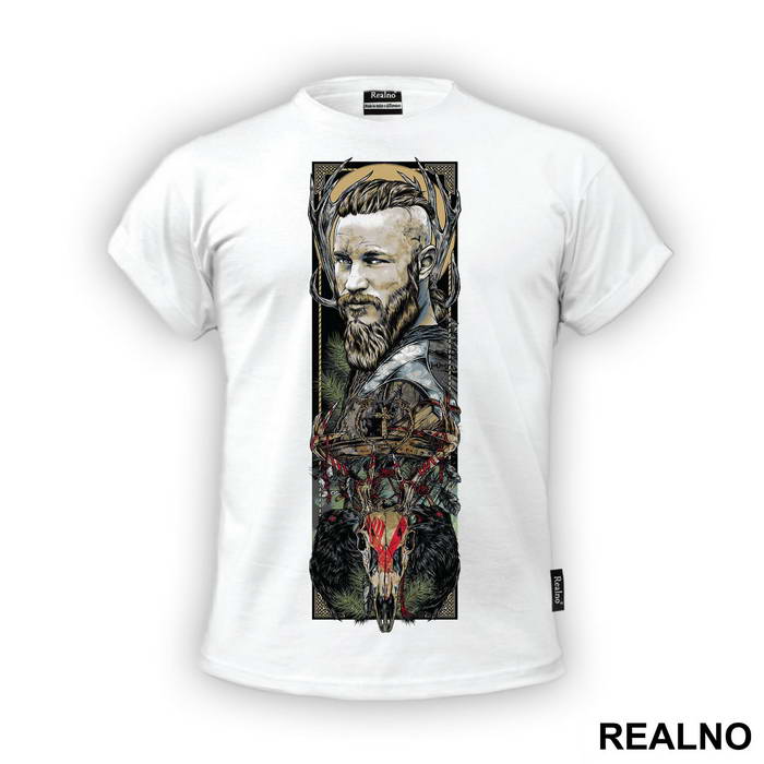 Ragnar - Art - Drawing - Vikings
