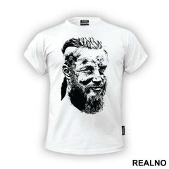 Ragnar Lothbrok - Black Portrait - Vikings