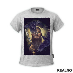 Ragnar And Crows - Gold And Black - Vikings