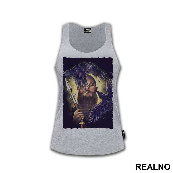 Ragnar And Crows - Gold And Black - Vikings