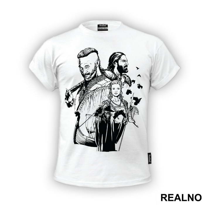 Rollo, Lagertha And Ragnar - Vikings