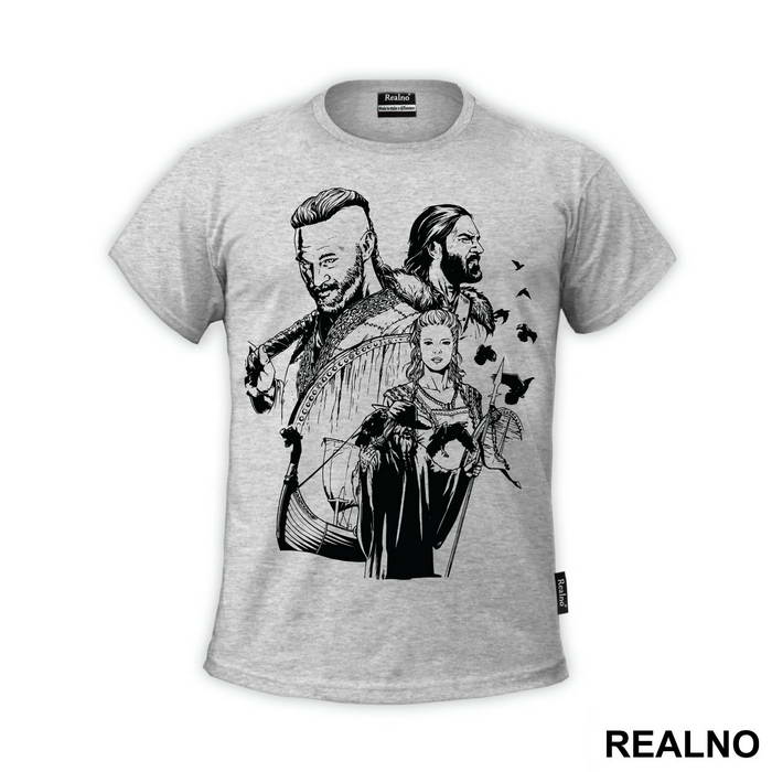 Rollo, Lagertha And Ragnar - Vikings