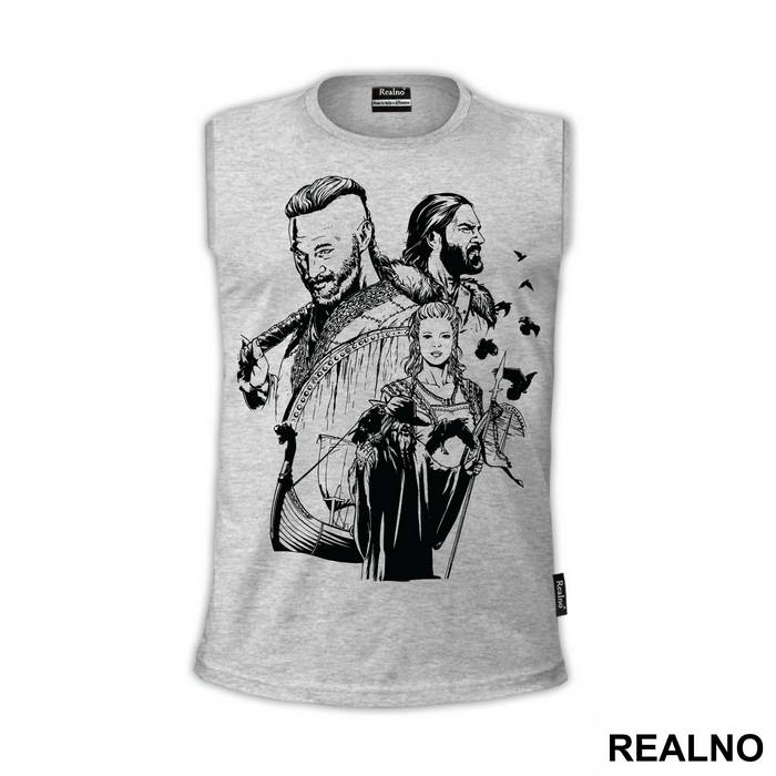Rollo, Lagertha And Ragnar - Vikings