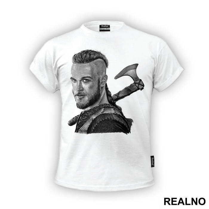 Ragnar And Axe - Vikings
