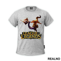 Xin Zhao -The Seneschal Of Demacia - Classic Skin - League Of Legends - Majica