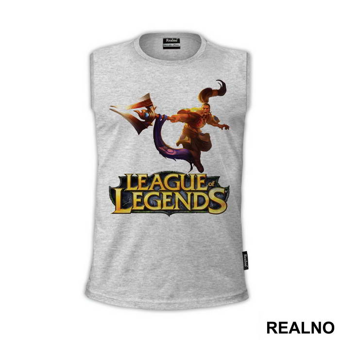 Xin Zhao -The Seneschal Of Demacia - Classic Skin - League Of Legends - Majica