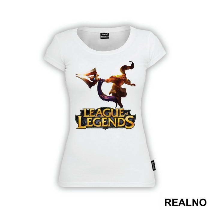 Xin Zhao -The Seneschal Of Demacia - Classic Skin - League Of Legends - Majica