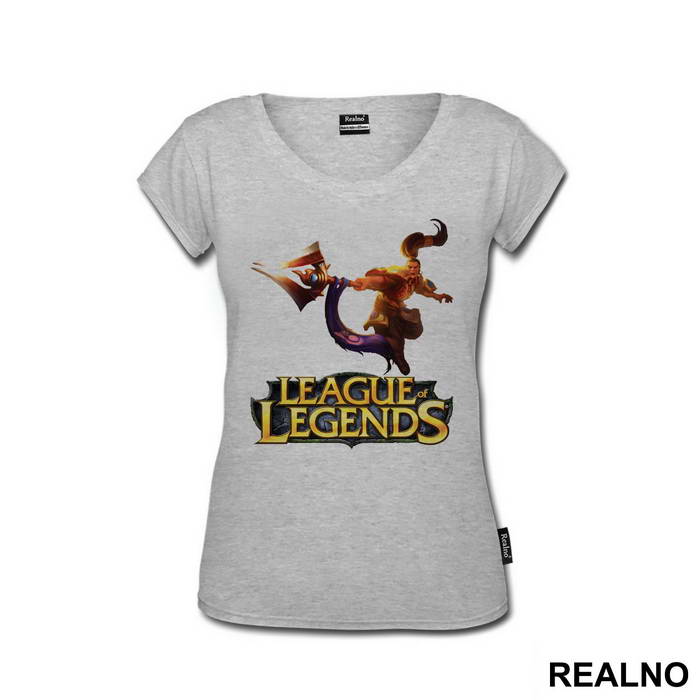 Xin Zhao -The Seneschal Of Demacia - Classic Skin - League Of Legends - Majica