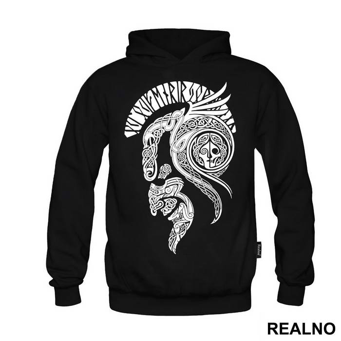 Helmet - Outline - Vikings