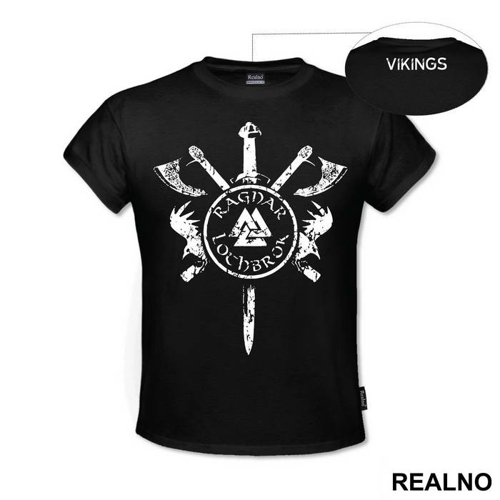 Ragnar Lothbrok - Logo - Vikings