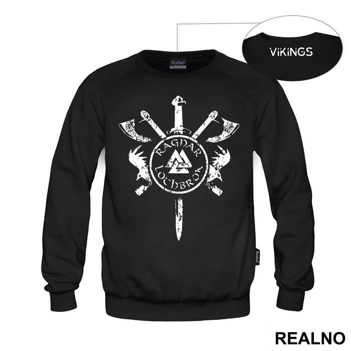 Ragnar Lothbrok - Logo - Vikings