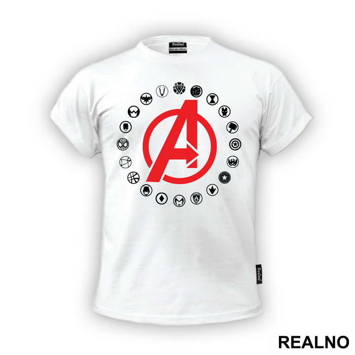 Avengers Heroes Logos