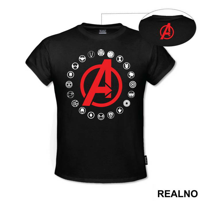 Avengers Heroes Logos