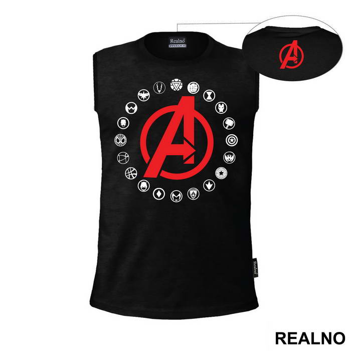 Avengers Heroes Logos