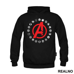 Avengers Heroes Logos