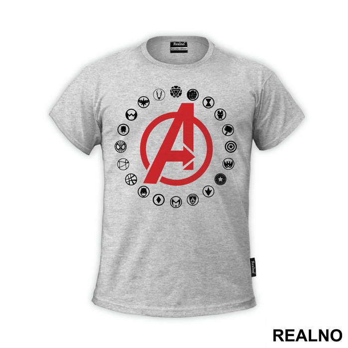 Avengers Heroes Logos