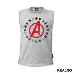 Avengers Heroes Logos