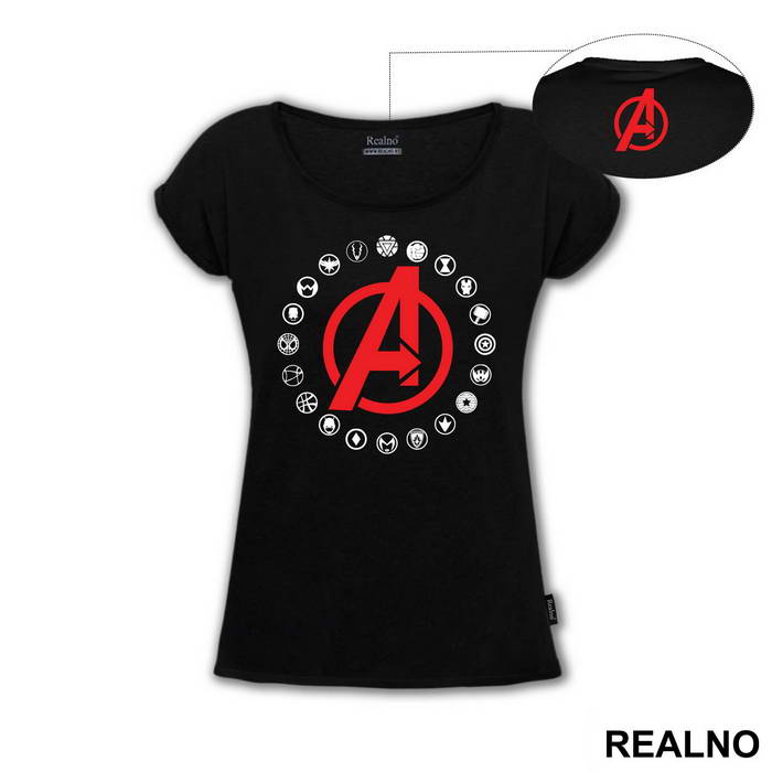Avengers Heroes Logos
