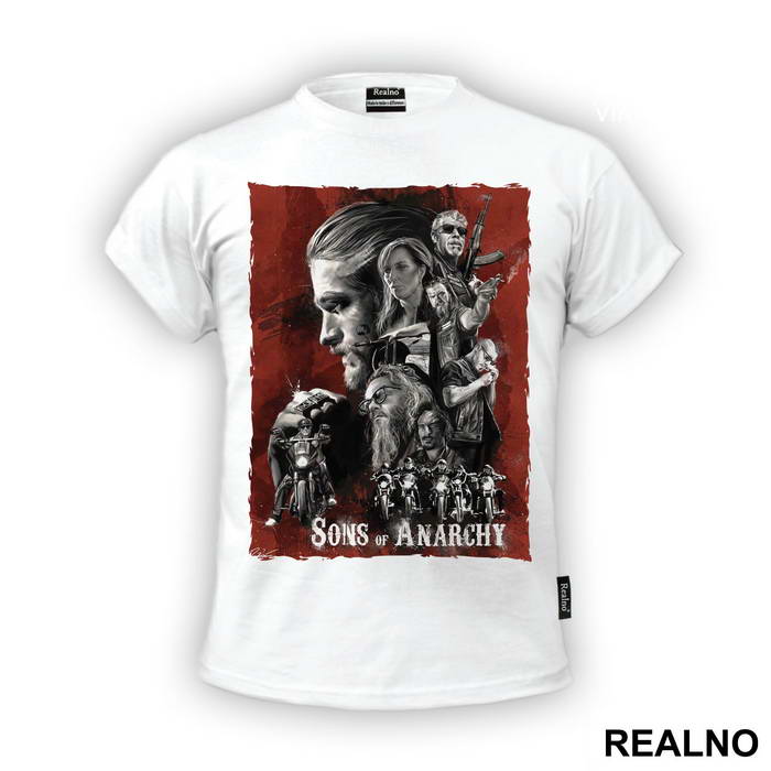 Red Poster - Sons Of Anarchy - SOA
