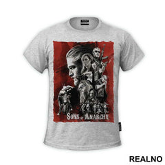 Red Poster - Sons Of Anarchy - SOA