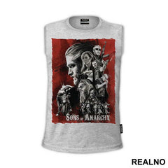 Red Poster - Sons Of Anarchy - SOA
