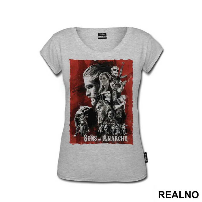 Red Poster - Sons Of Anarchy - SOA