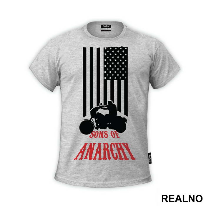 Flag And Motor - Sons Of Anarchy - SOA