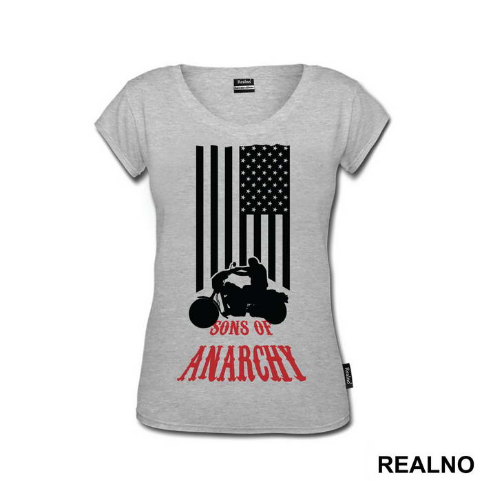 Flag And Motor - Sons Of Anarchy - SOA