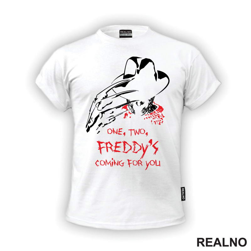 One, Two, Freddy's Coming For You - White And Red - Filmovi