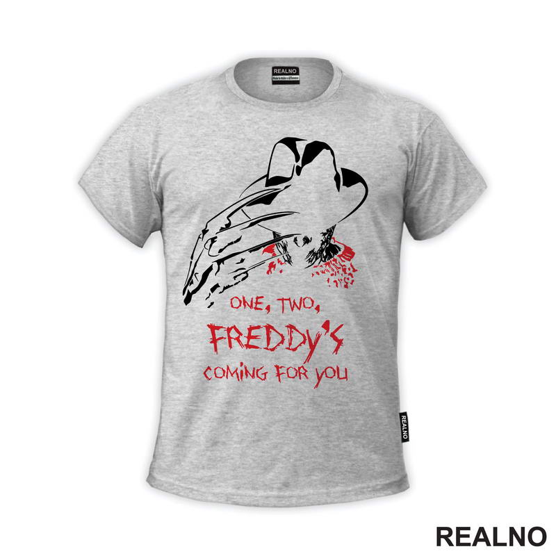 One, Two, Freddy's Coming For You - White And Red - Filmovi