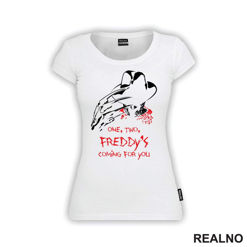 One, Two, Freddy's Coming For You - White And Red - Filmovi