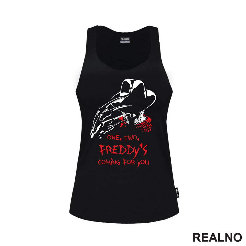 One, Two, Freddy's Coming For You - White And Red - Filmovi