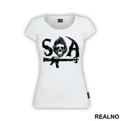 Logo And AK - 47 - Sons Of Anarchy - SOA